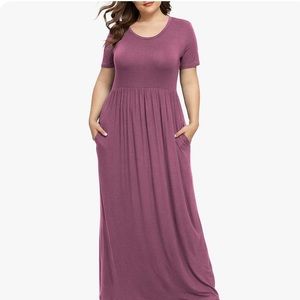 LONGYUAN womens plus size casual dress